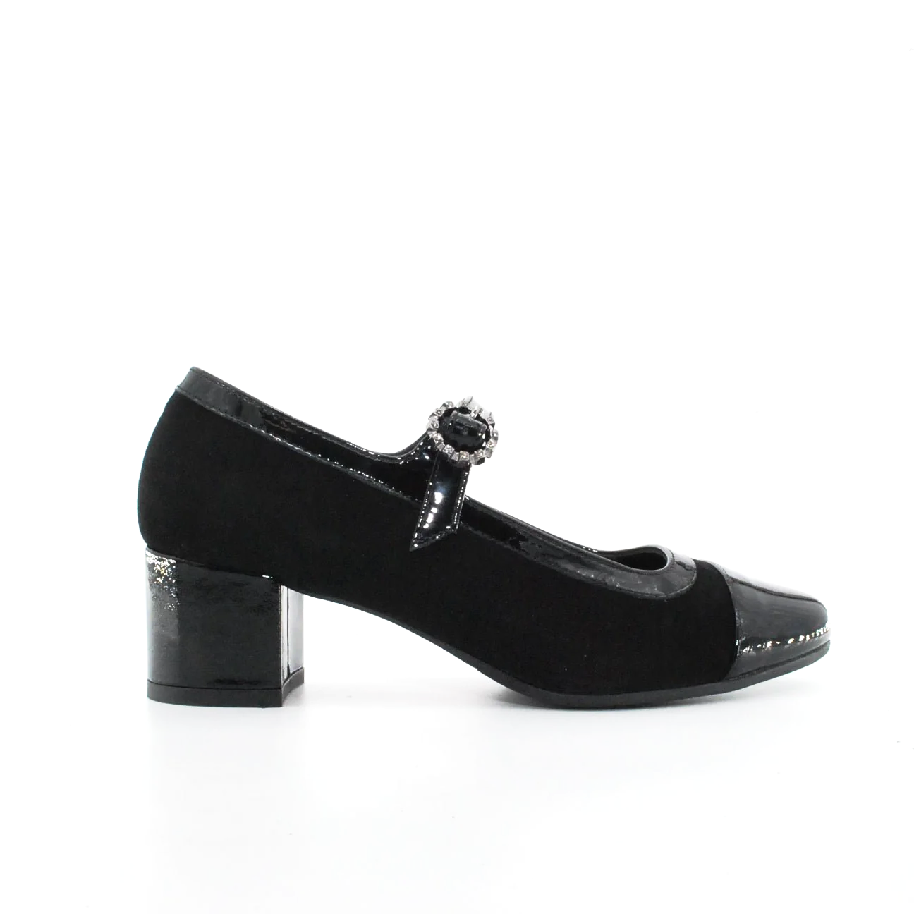 Mary Jane Confort in camoscio – Nika Calzature