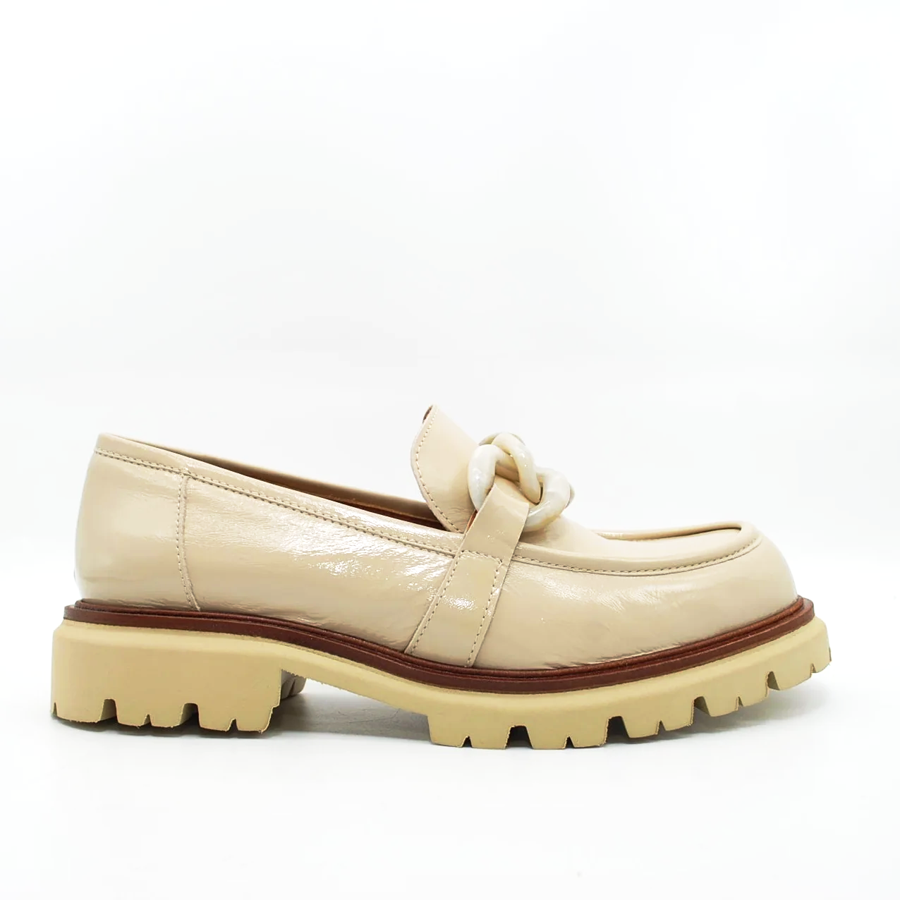 Mocassino Mat20 in pelle verniciata - Main Image