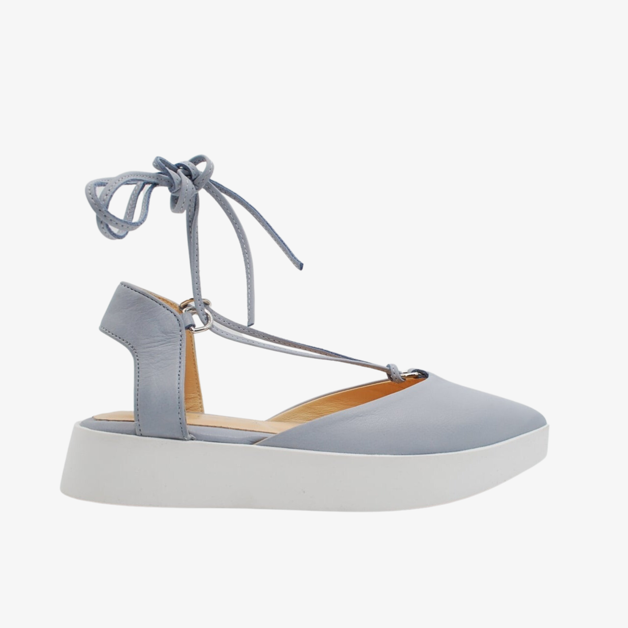 Ballerina Apepazza allacciata alla caviglia modello schiava Nika Calzature