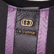 Borsa La Carrie a spalla Monogram in pelle