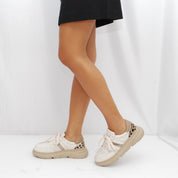 Sneakers Step in pelle