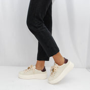 Sneakers GIO+ in pelle