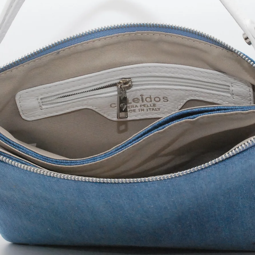 Borsa Caleidos  Busta in tessuto jeans