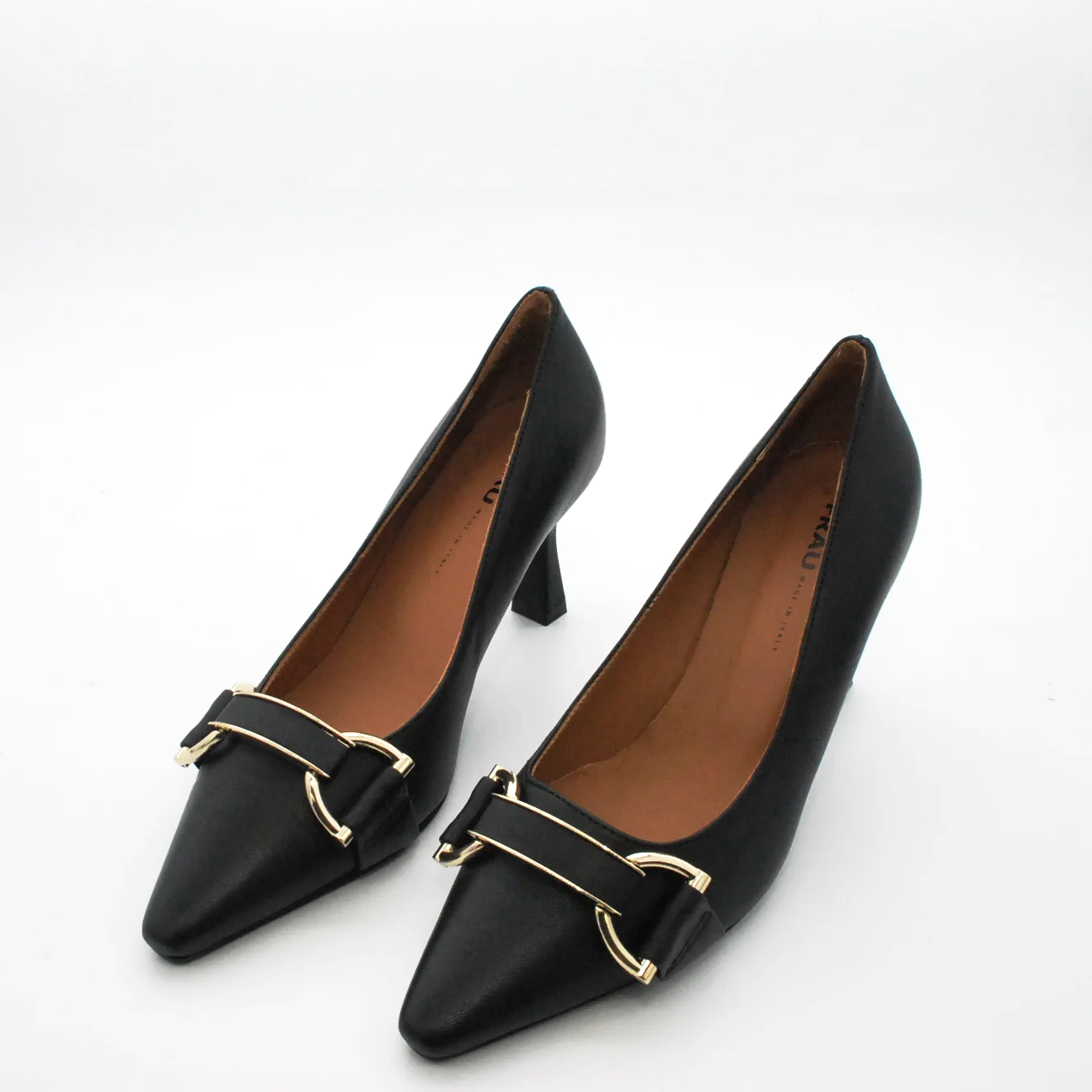 Decollete Frau in pelle