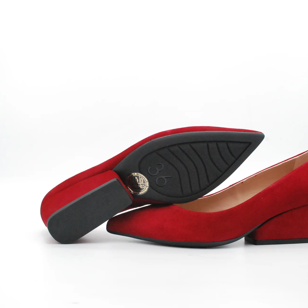 Decollete Unisa in camoscio