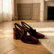Slingback block heels — Evening Elegance Lifestyle | Generated by Modelize