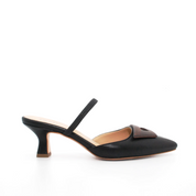 Slingback Frau in pelle