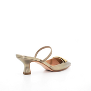 Slingback Frau in pelle