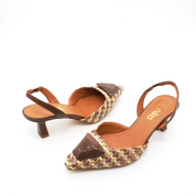 Slingback NIKA in pelle