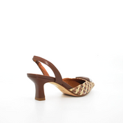 Slingback NIKA in pelle