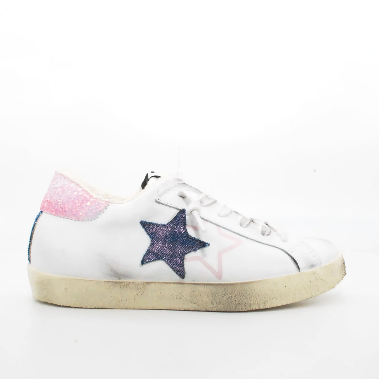 Sneakers 2Star One Star in pelle
