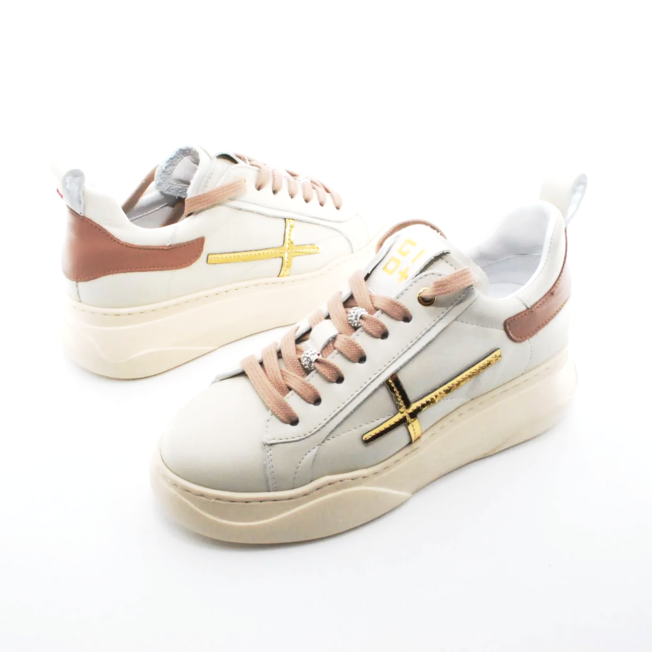 Sneakers Gio+ in pelle