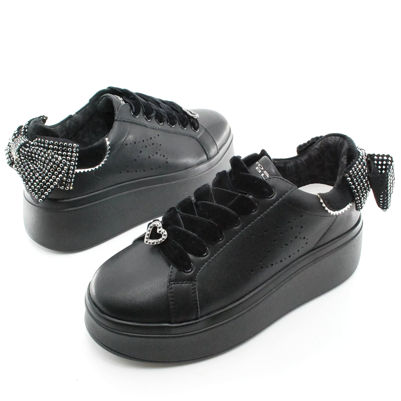 HOT Leather Sneaker Tosca Blu Sneakers Nere Blu Sneakers