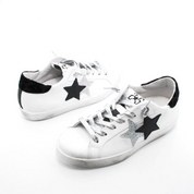 Sneakers Two Star in pelle