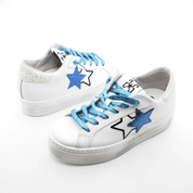 Sneakers Two Star in pelle