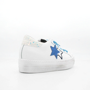 Sneakers Two Star in pelle