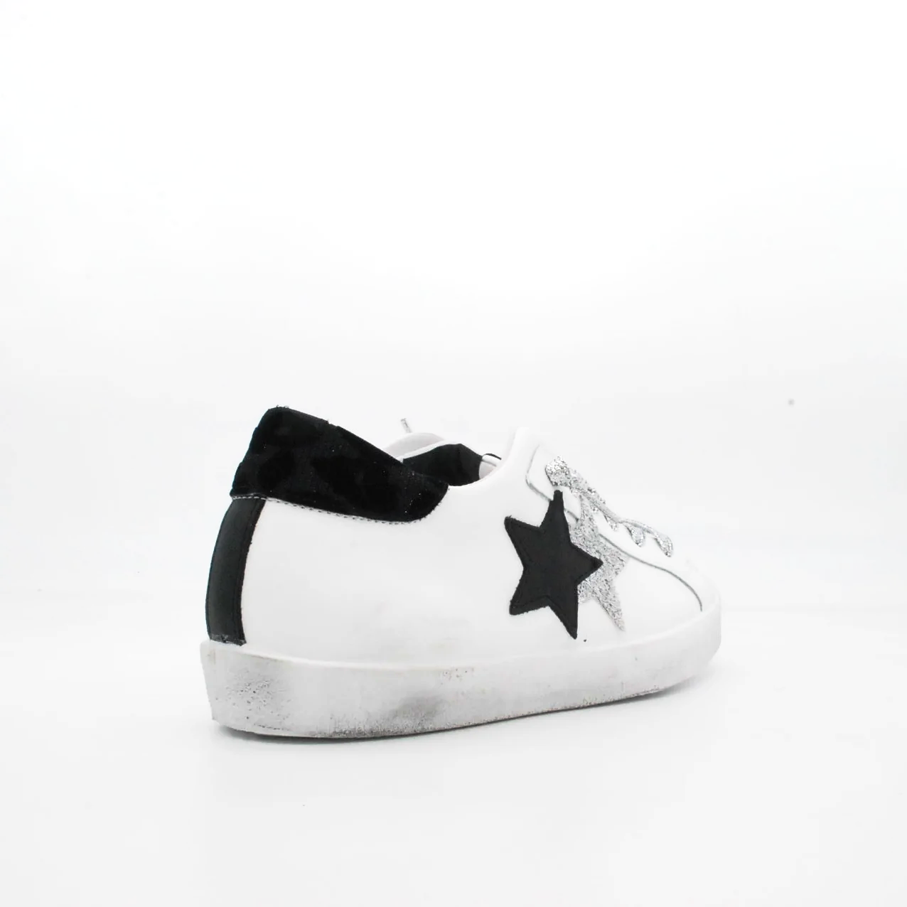 Sneakers Two Star in pelle