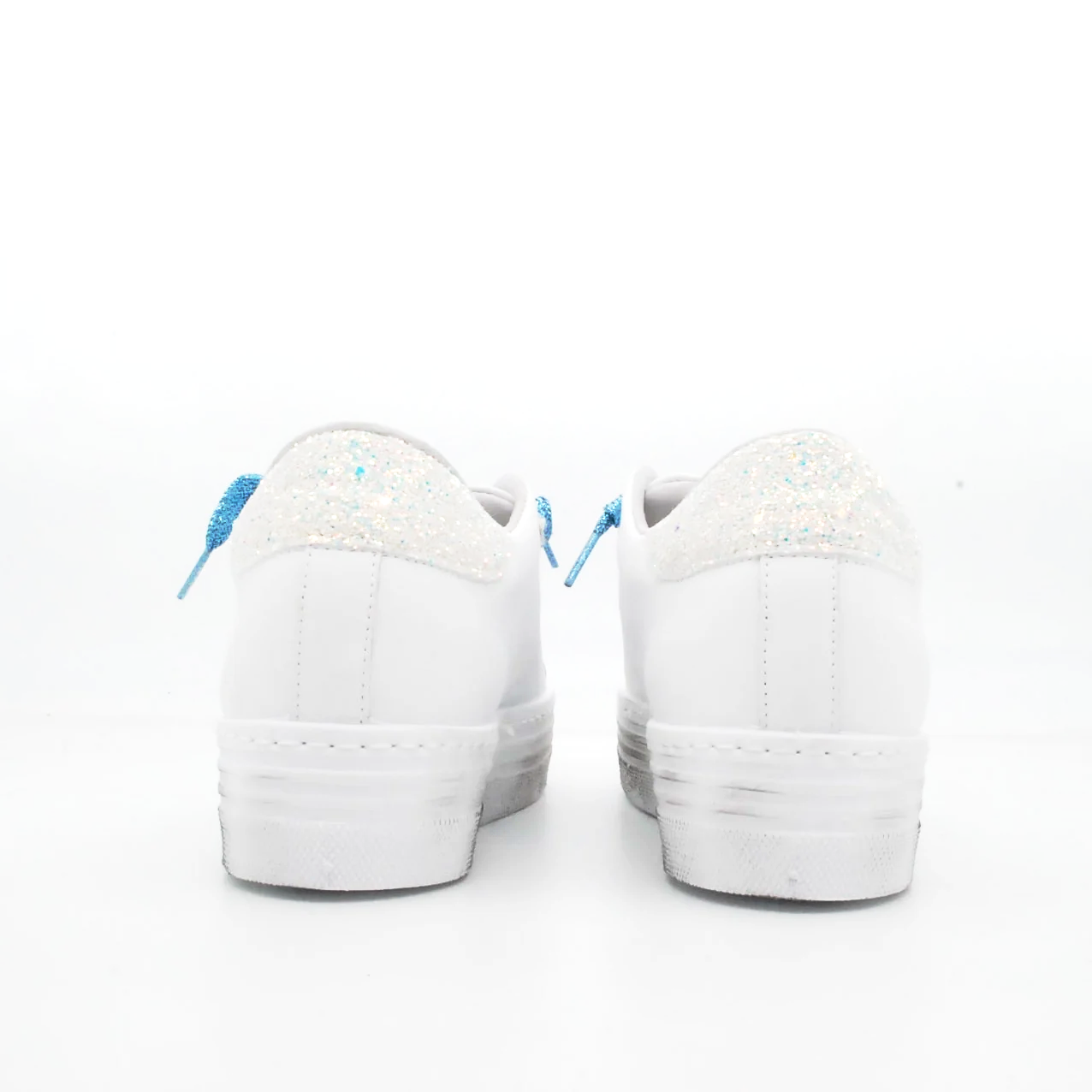 Sneakers Two Star in pelle