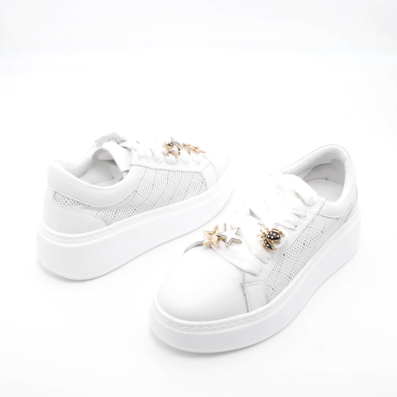 Sneakers Wave in pelle