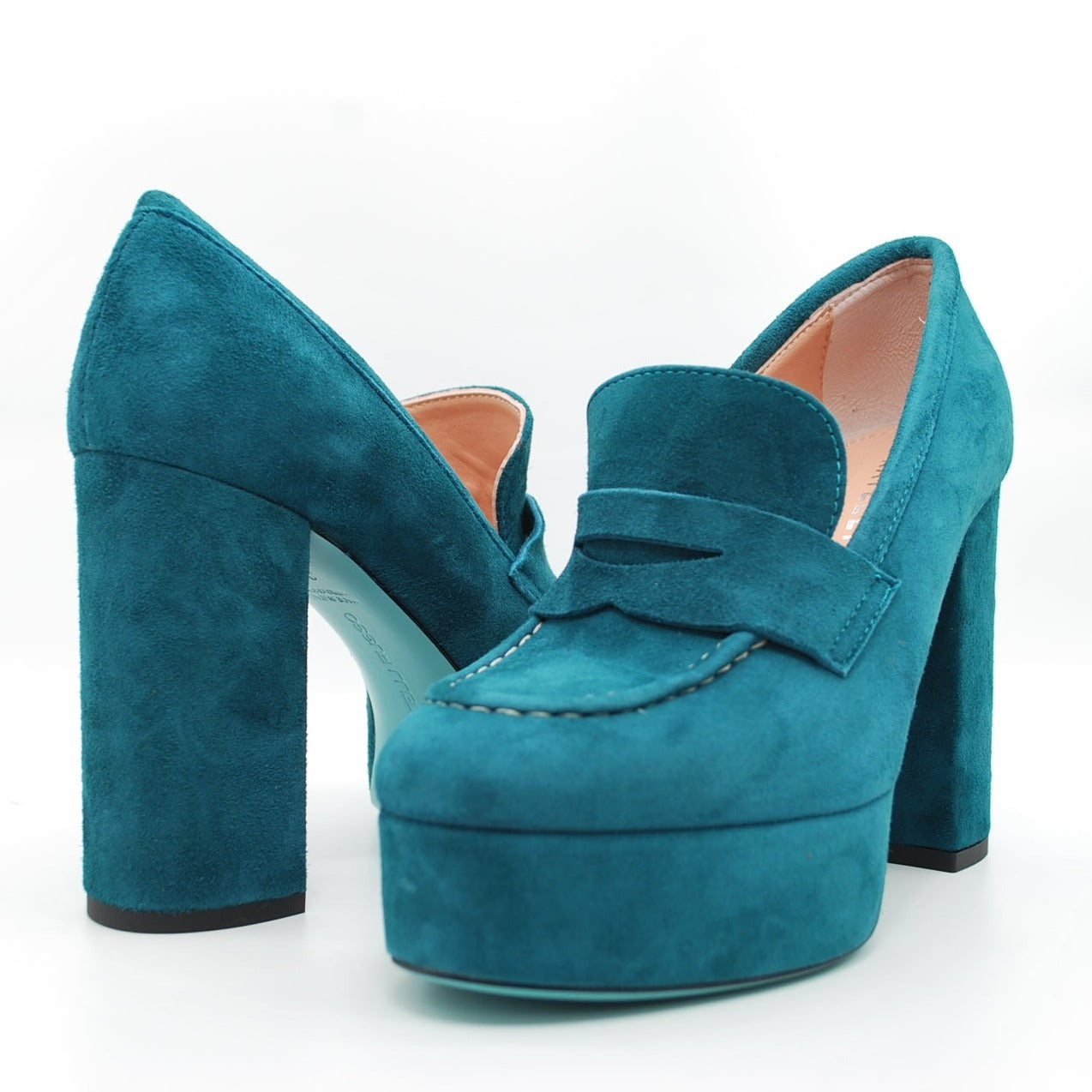 Mocassino Fratelli Russo con tacco